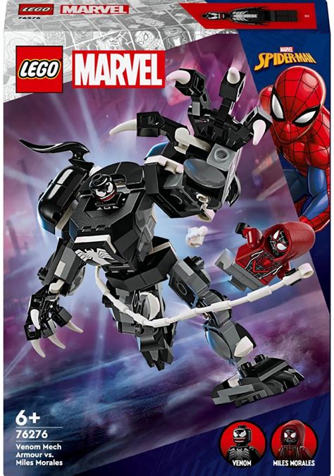 Lego Marvel Spiderman Venom Mech Vs Miles Morales En Rebajas