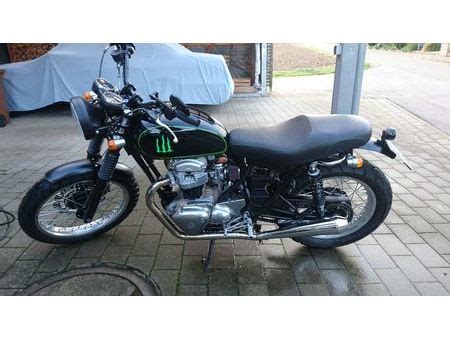 KAWASAKI Kawasaki W650 Scrambler Cafe Racer Oldschool Tuev Neu