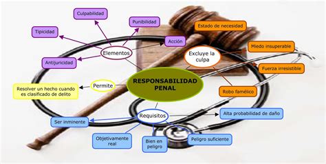 Mapas Conceptuales De Ética Legislación Y Gestión Responsabilidad Penal