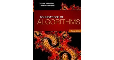 Foundations Of Algorithms By Richard Neapolitan