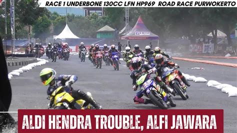 Alfi Husni Win Race 1 Underbone 125cc LFN HP969 Road Race Purwokerto