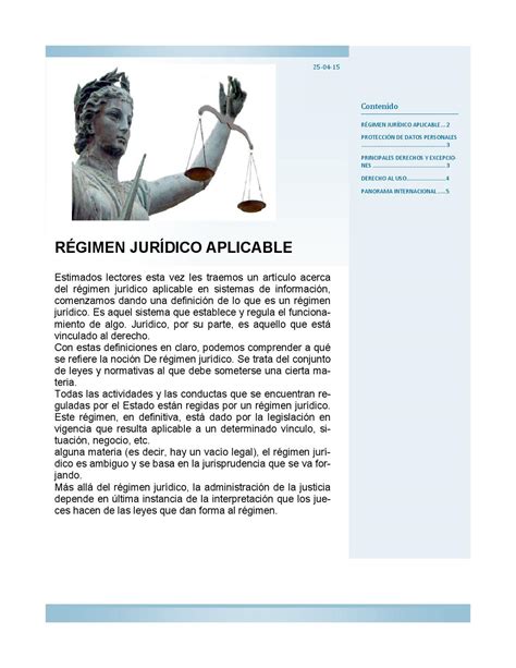 Regimen Juridico Aplicable By Erick Ruiz Issuu