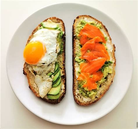 Toasts Avocat Repas Du Quotidien