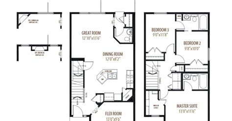 Belmont Blakely Floor Plan Calgary Ab Livabl