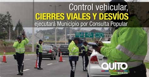 AMT Pone En Marcha Plan De Movilidad Por Consulta Popular Quito Informa