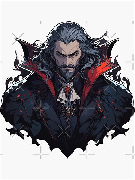 "Dracula - Castlevania" Sticker for Sale by SchellStation | Redbubble