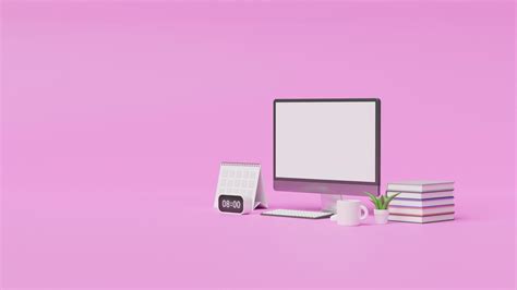 Minimalist Modern workspace 13970550 Stock Photo at Vecteezy