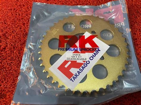 Rk Takasago Rear Sprocket For Sniper And Mx Lazada Ph