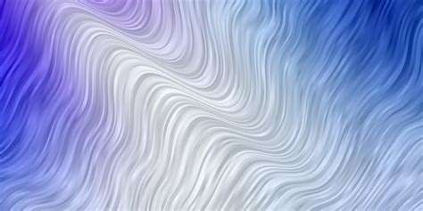 Light Pink, Blue vector pattern with curved lines. 5870245 Vector Art ...