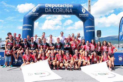 O Club de Remo Cabo de Cruz gaña a Bandeira de Traíñas Deputación da