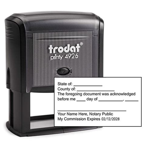 Acknowledgement Stamp For Affidavit Notary Stamp Corp Connect