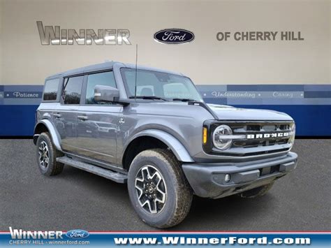 New 2023 Ford Bronco Outer Banks® 4 Door In Cherry Hill C19435 Winner Ford Of Cherry Hill