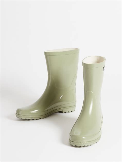 Le Bottillon De Pluie Verni Femme Aigle