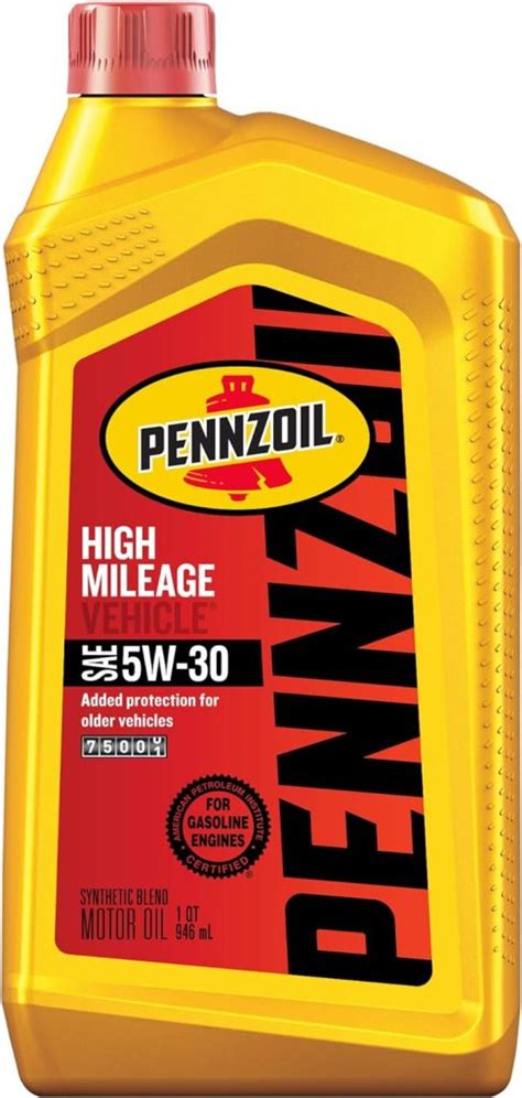 Pennzoil High Mileage Conventional 10W 30 Motor Oil Review Fuel Factor X