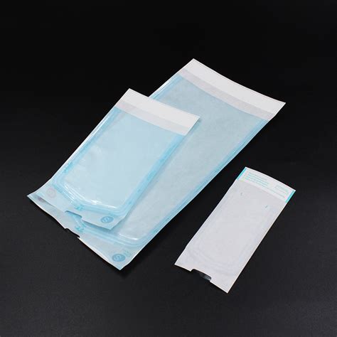 Disposable Medical Heat Seal Flat Self Sealing Sterilization Pouches China Self Seal