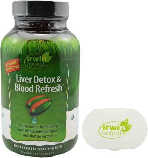 Irwin Naturals Liver Detox And Blood Refresh With Milk