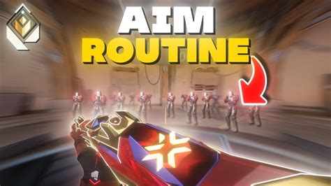 This AIM ROUTINE Got Me To Radiant 2023 NO BS Valorant Aim Guide