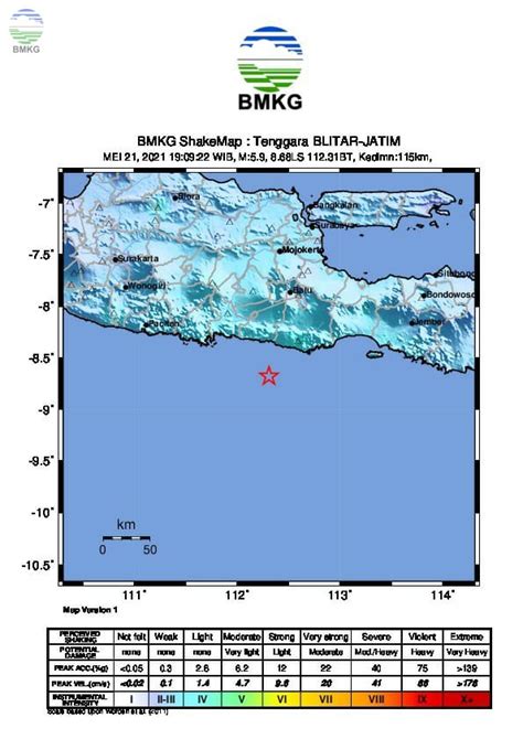 Info Gempa Bmkg Newstempo