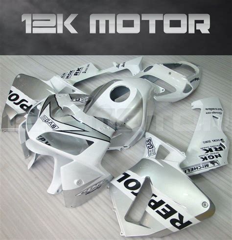 Black White Fairing Kits Fit For Honda Cbr Rr Aftermarket