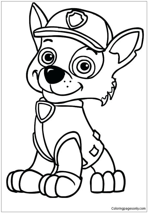 Paw Patrol Skye Coloring Pages