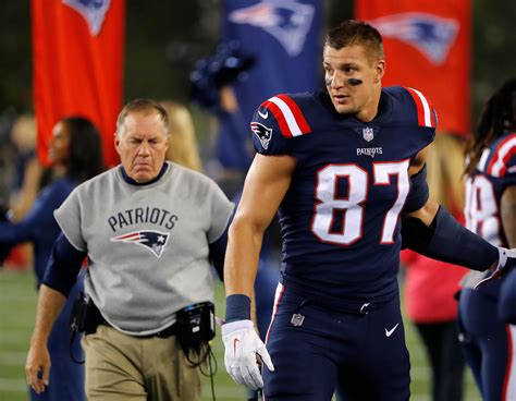 Rob Gronkowskis Joke About Bill Belichicks Alleged 24 Year Old Date