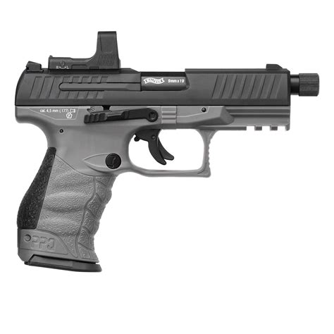 Walther Ppq M Q Tac Combo Tungsten Gray Mm Diabolo Blowb