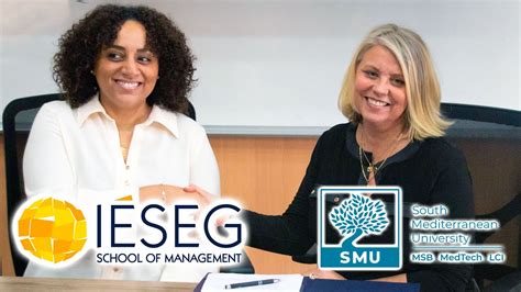 Partenariat Exclusif Entre La Smu Et Ieseg School Of Management France