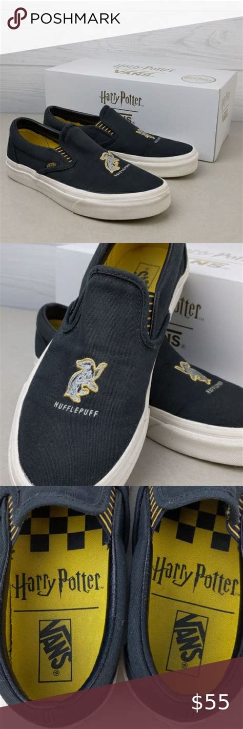 Harry Potter Hufflepuff Limited Edition Vans 7 | Vans, Vans classic ...