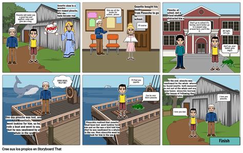 Pinocho Storyboard Par Bed354ac