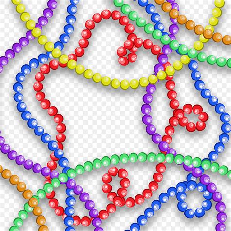 Mardi Gras Beads Vector Hd Images Mardi Gras Beads Clip Art Mardi