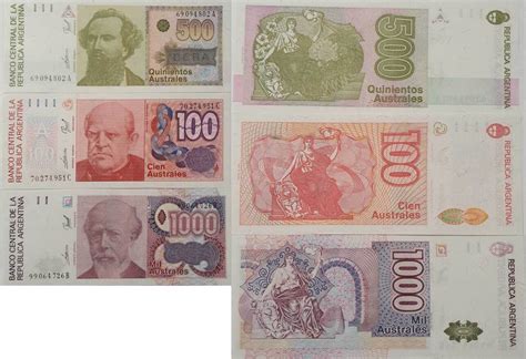 Argentinien Australes O D Banknote St Ck I Ma