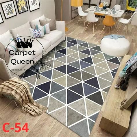 jual karpet bahan polyester  ukuran xcm shopee indonesia