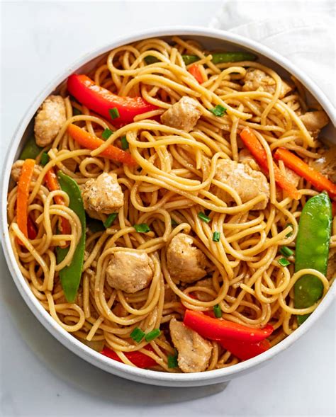 Chicken Lo Mein The Cozy Cook