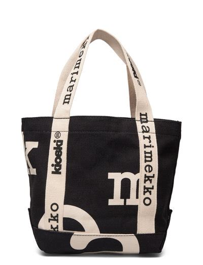 Marimekko Carrier Mini Marimerkki Black White Musta Boozt