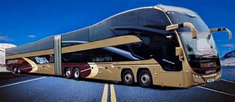 Super Executive Buss Double Decker Articulated Riquelme Robles Marcos