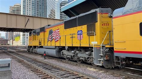 Union Pacific OCS Sitting At Chicago OTC Led By UP 4533 YouTube