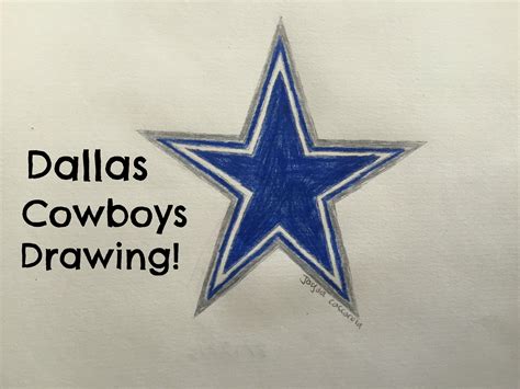 Dallas Cowboys Logo Drawing at GetDrawings | Free download