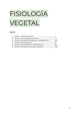 Fisio Vegetal Teresa Pdf