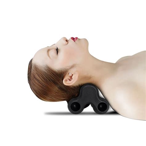 Cervical massageador tração pescoço massagem óssea muscular relaxamento