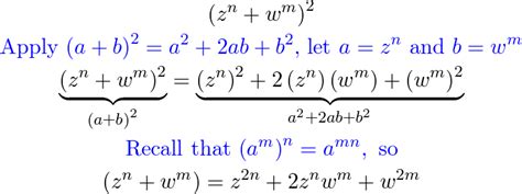 Simplify Each Expression Z N W M 2 Quizlet