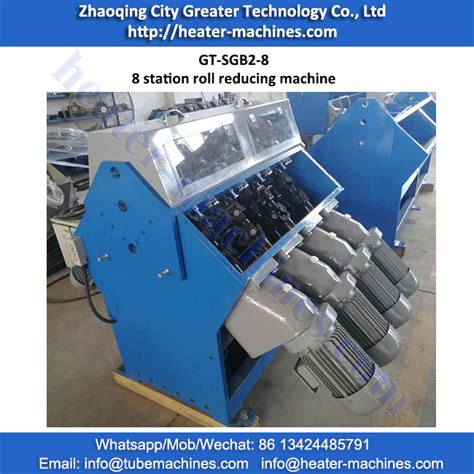 Tubular Heater Group Reducing Machine Station Shrinking Machine