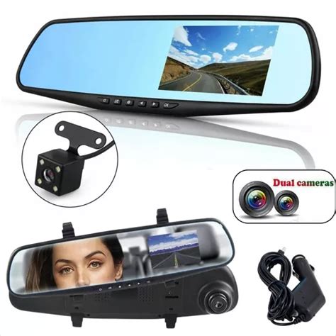 Retrovisor Frontal Veicular E Camera De R Grava O Full Hd Frete Gr Tis