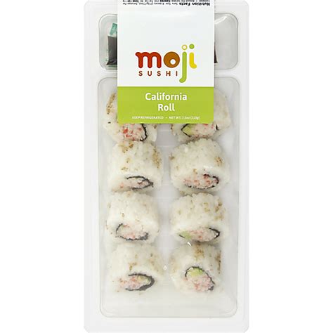 Moji Sushi Moji Sushi California Roll 75 Oz International And World