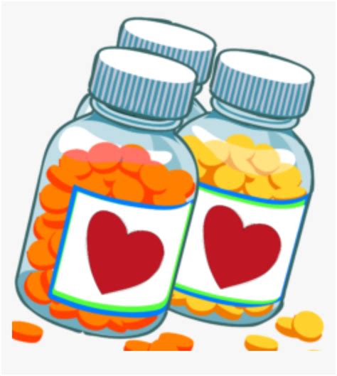 Medicine Clipart Vitamin Bottle Transparent Vitamins Clipart Hd Png