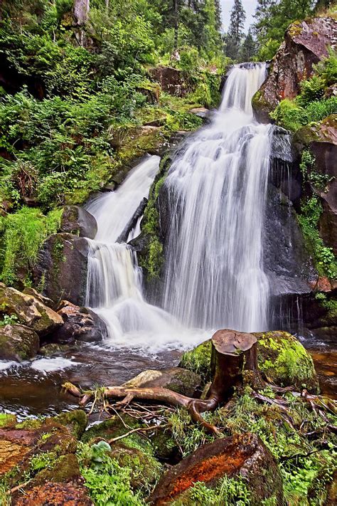 Triberg Waterfall Black Forest Photograph By Marcia Colelli Fine Art