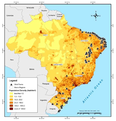 Wind Farms In Operation In Brazil Source 2 4 Download Scientific