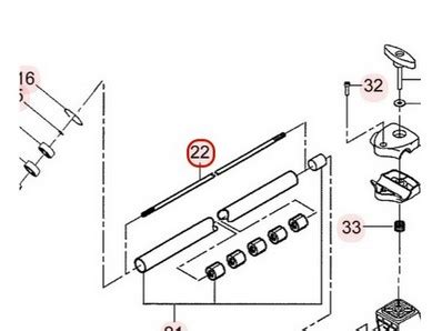 Arbre de transmission pour débroussailleuse Kaaz 64011252 VF500ME