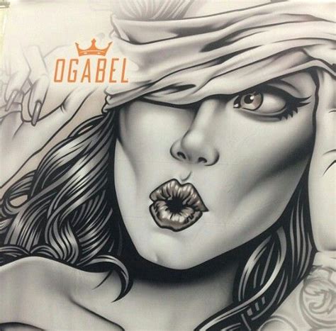 By Og Abel Og Abel Art Female Art Female Sketch Pattern Tattoo Tattoo Patterns Chicano Art