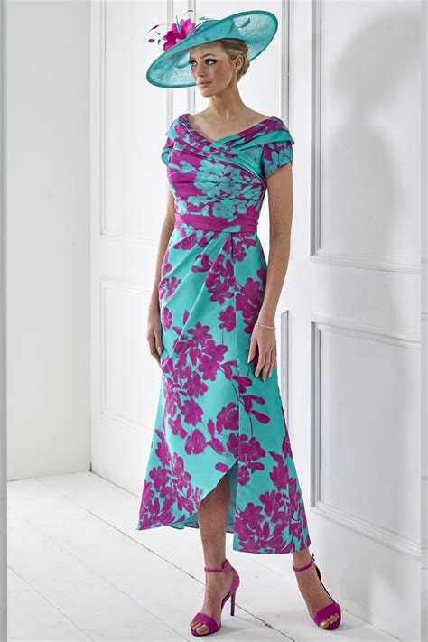 Irresistible Floral Pleat Detail Dress Ir K Bentleys Banchory