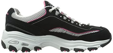 Skechers Womens Dlites Life Saver Memory Foam Lace Up Fashion